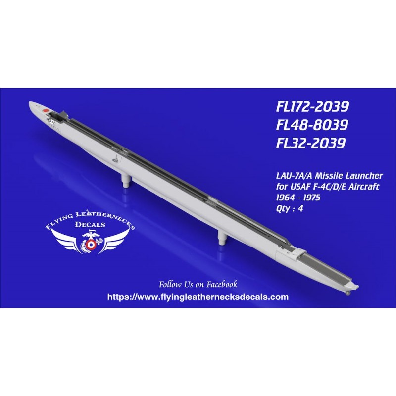 Accessoire Lanceur de missiles LAU-7A/A pour USAF McDonnell F-4C/D/F-4E Phantom 1964-1975