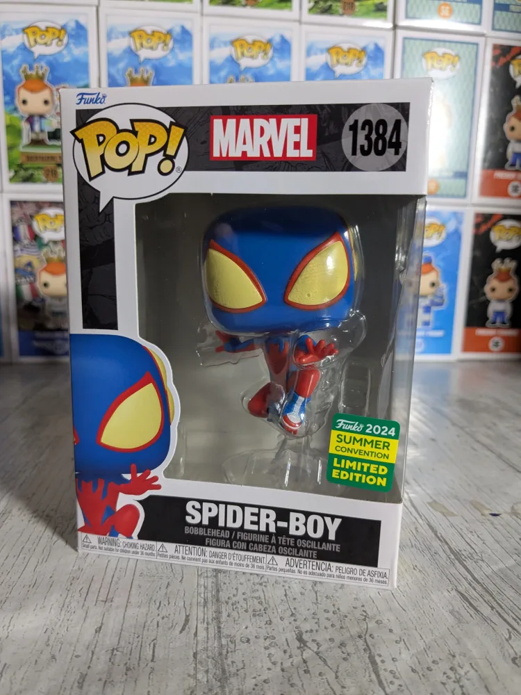 Marvel Comics #1384 – Funko Pop! – Spider-Boy (SC2024)