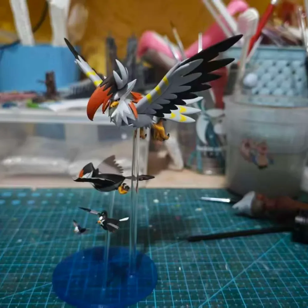[PREORDER] 1/40 Zukan Figure [ROWLET] – Starly & Staravia & Staraptor & Mega Staraptor