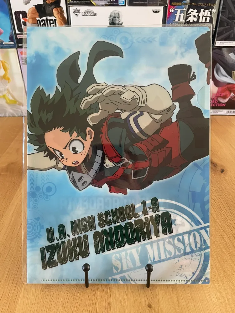 Clear File A4 Sky Mission Izuku Midoriya – My Hero Academia