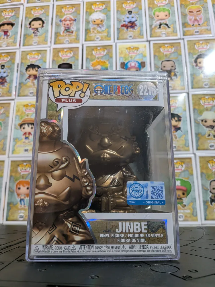 Funko Pop! – Plus One Piece #2216 – Jinbe (Statues – One Piece 25th Anniversary)