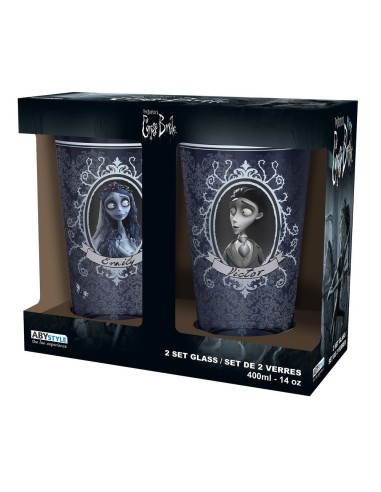 Juego de 2 Vasos Xxl Victor & Emily Corpse Bride – Livre