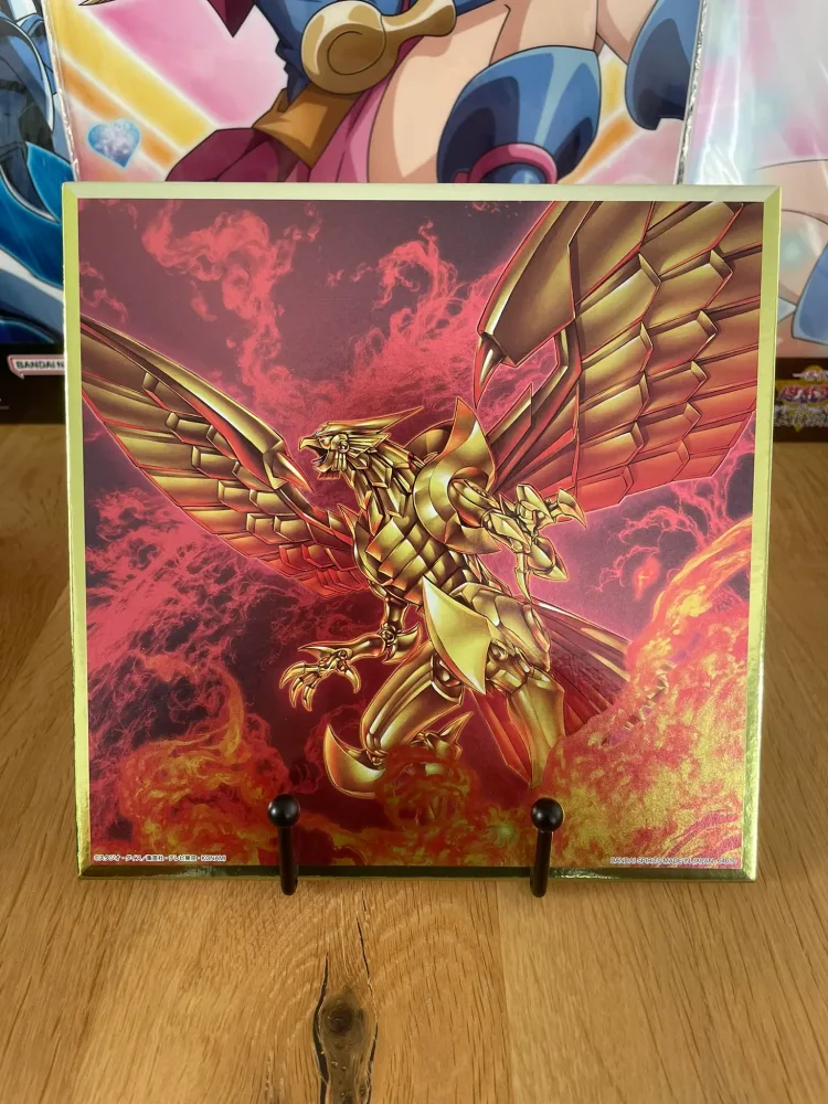 Shikishi The Winged Dragon of Ra Ichiban Kuji Vol. 4 The Divine Beasts Manifest 20×20 cm – Yu-Gi-Oh!