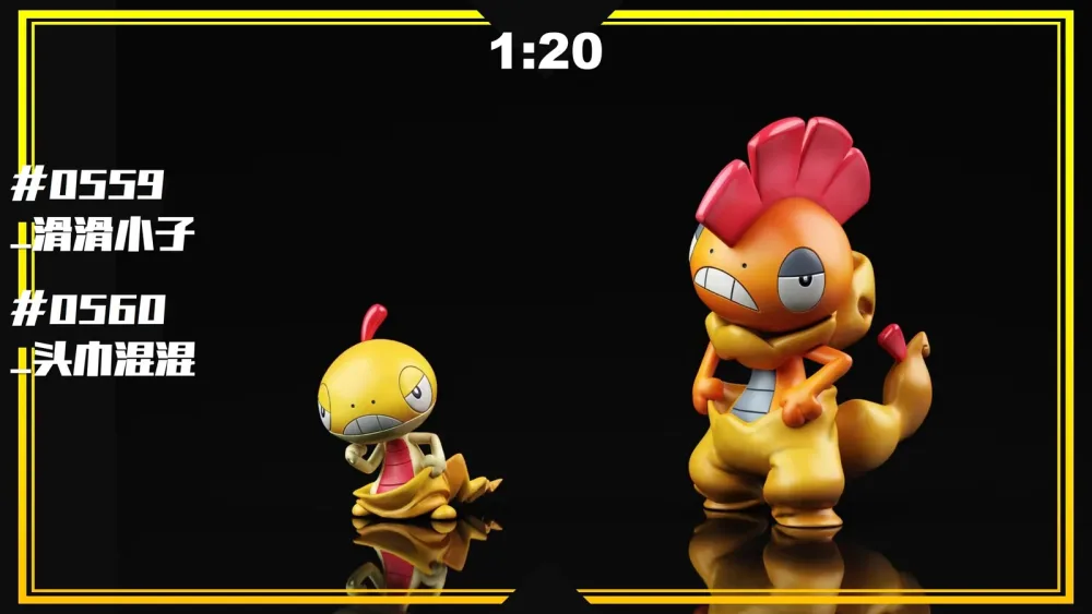 [PREORDER] 1/20 Scale World Figure [SXG] – Scraggy & Scrafty