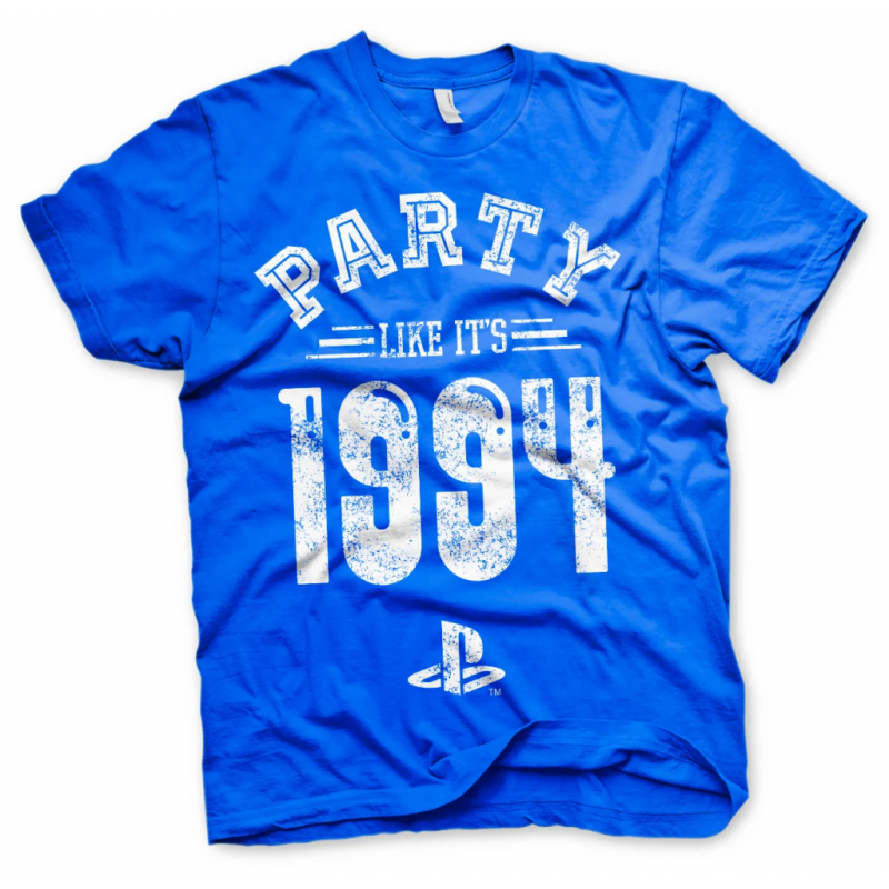 PLAYSTATION - T-Shirt Party Like It's 1994 - BLUE