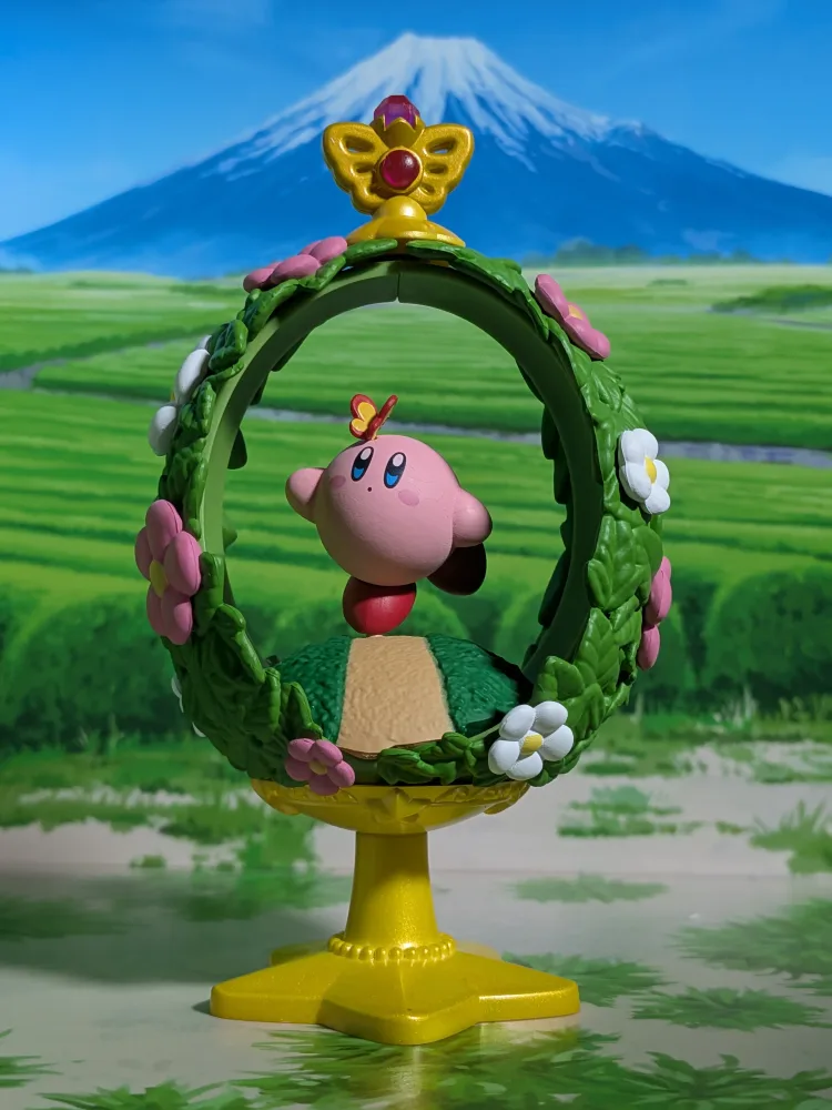 Kirby with Butterfly – Kirby OVALTIQUE COLLECTION – Re-Ment