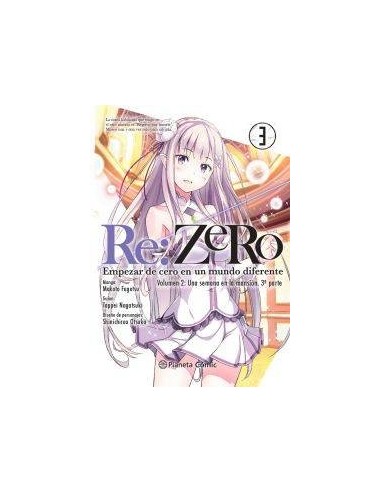 Re:Zero Chapter 2 (manga) nº – Tome 3