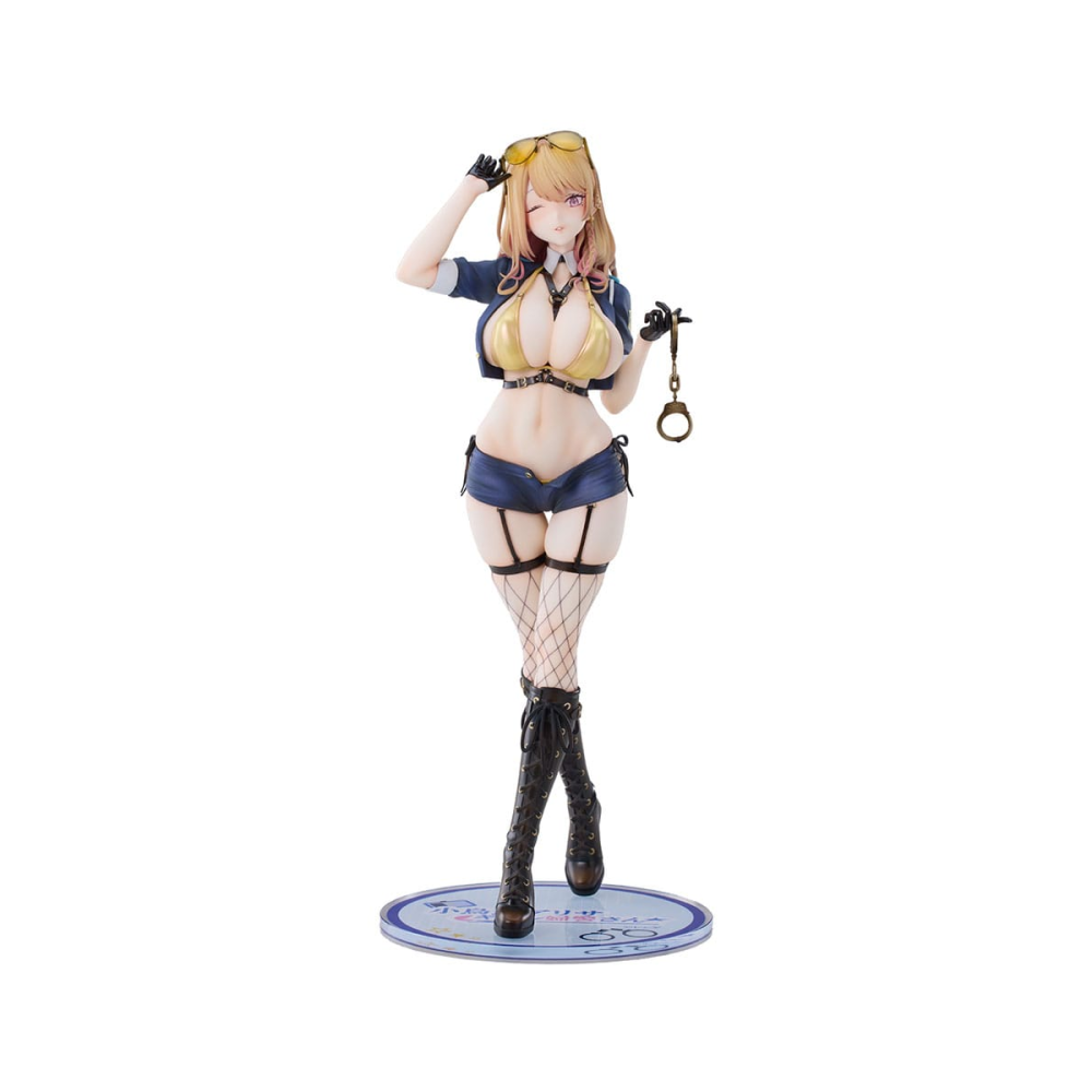 Original Character Figurine PVC 1/6 Gal Policewoman Takanashi Arisa Deluxe Edition 27 cm