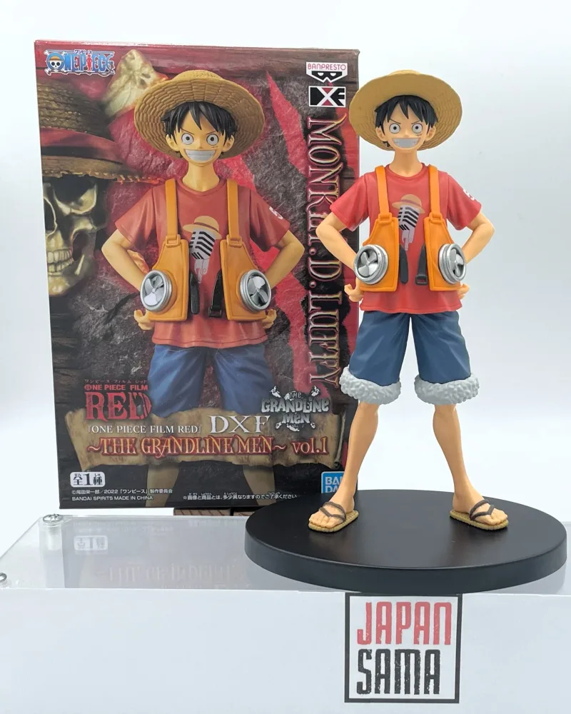 BANPRESTO – DXF The Grandline Men Film Red Vol.1 Monkey D.Luffy | [USED] One Piece