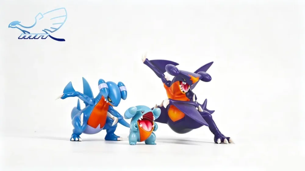 [IN STOCK] 1/20 Scale World Figure [MN] – Gible & Gabite & Garchomp