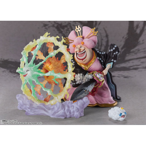 One Piece statue FiguartsZERO Extra Battle Charlotte Linlin Big Mom 31 cm - BANDAI