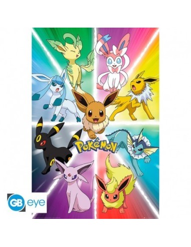 Poster – POKEMON – "Eevee Evolution" (91.5x61)