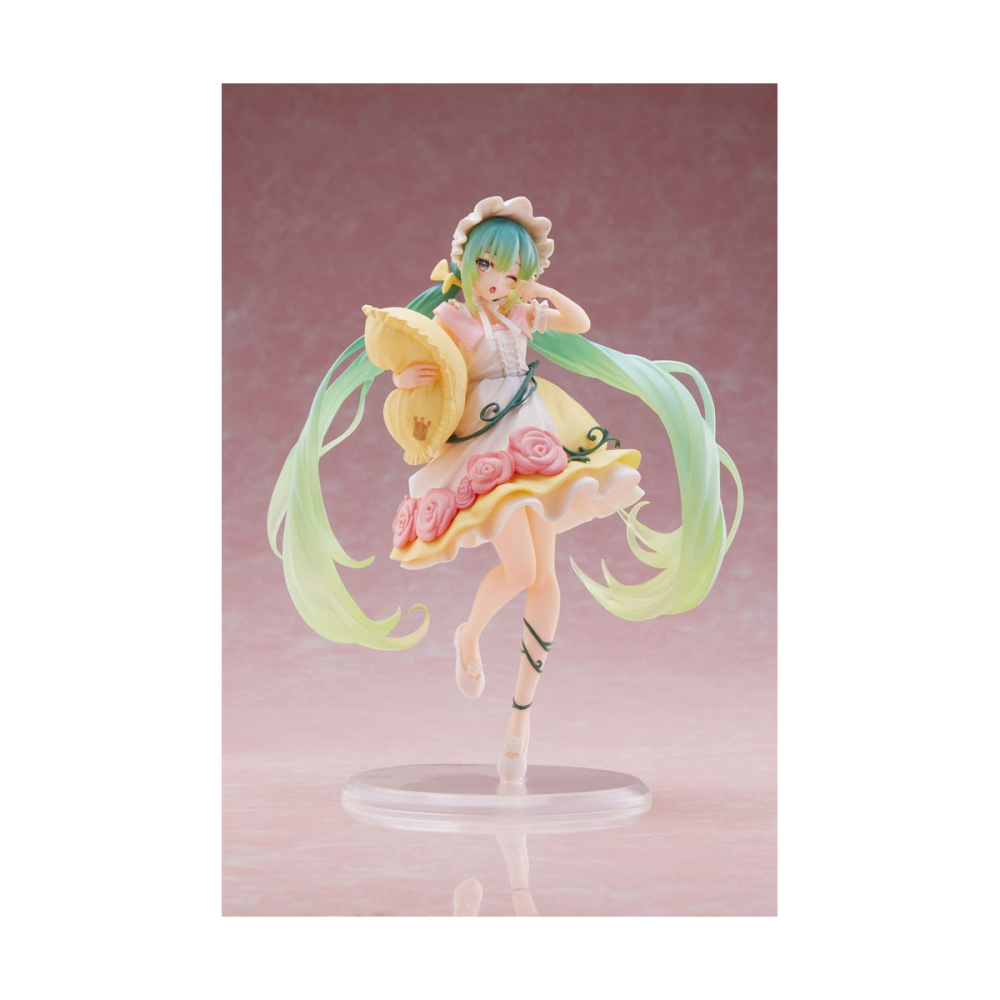 Figurine Hatsune Miku Hatsune Miku Wonderland Figure Sleeping Beauty Reissue 18 cm