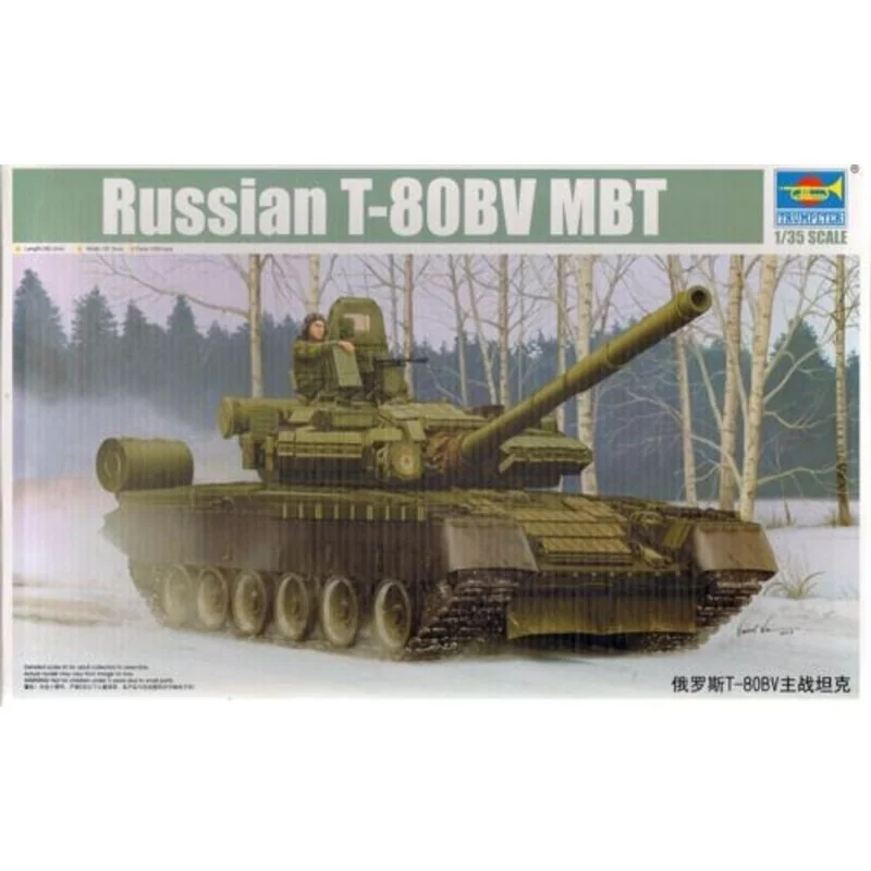 Maquette T-80BV Russian MBT