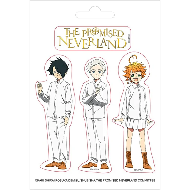 The Promised Neverland - Stickers - Emma Ray & Norman