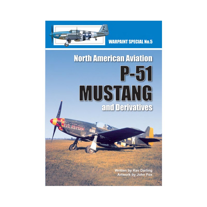 Livre NOUVEAU! Warpaint Special no 5 North-American P-51 Mustang - Warpaint Special no 5