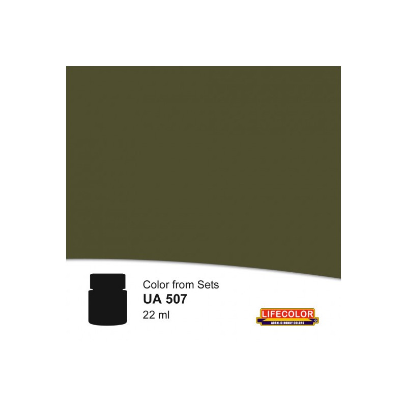 Peinture acrylique Luftwaffe Graugrun (vert foncé) RLM 74 22ml