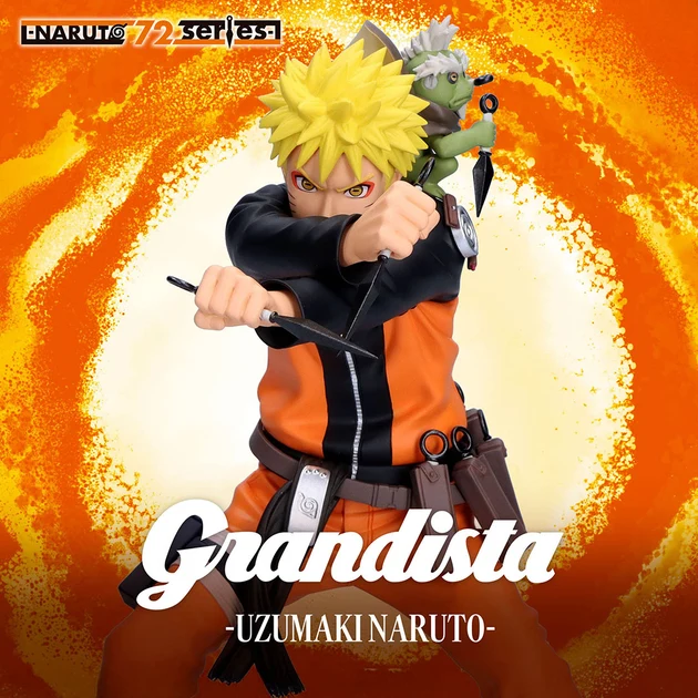 Naruto Shippuden - Figurine - Naruto Uzumaki - 72 Serie - Grandista