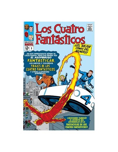 Biblioteca MARVEL los 4 Fantásticos 1. 1961-62: Fantastic Four 1-6 Usa – Comic