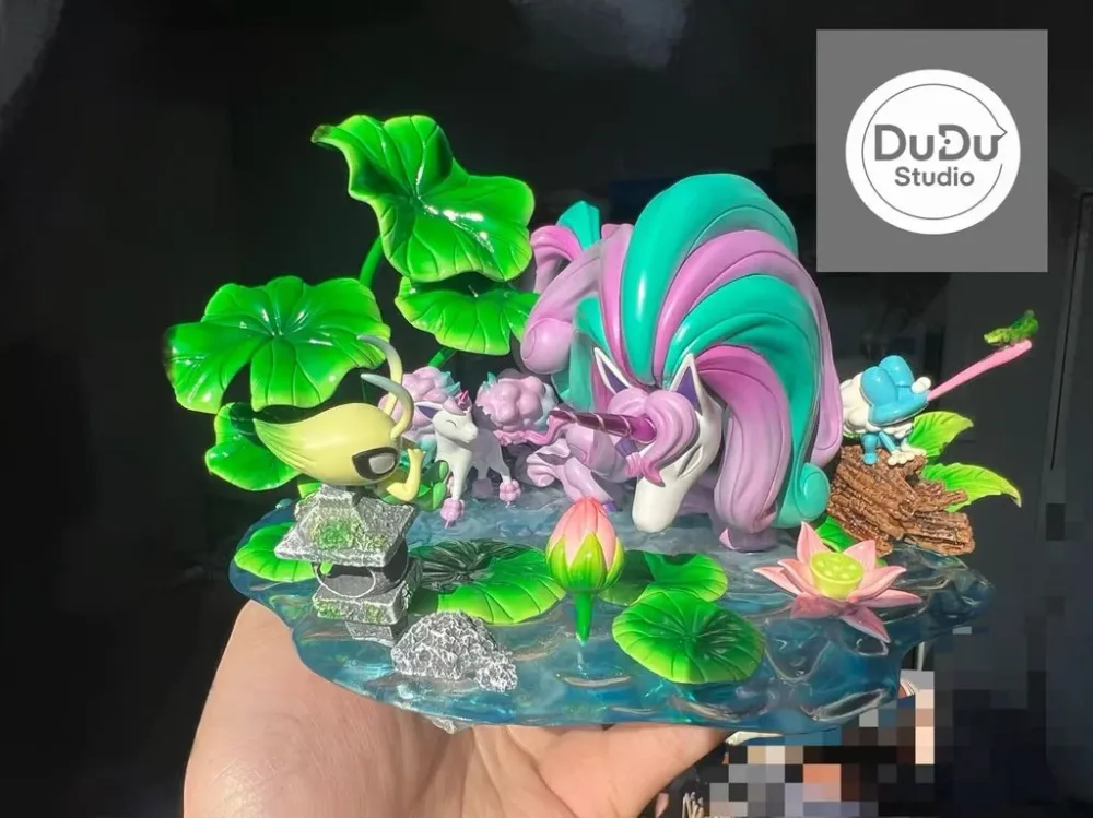[PREORDER] 1/20 Scale World Figure [DUDU] – Galarian Ponyta & Rapidash & Celebi & Surskit & Froakie