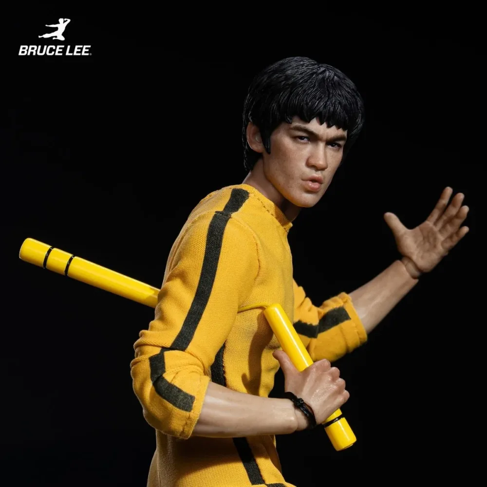 Figurine Bruce Lee Combinaison Jaune - 1/12 Collectible Inart