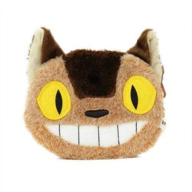 Portefeuille Mon voisin Totoro porte-monnaie peluche Chatbus 12 cm