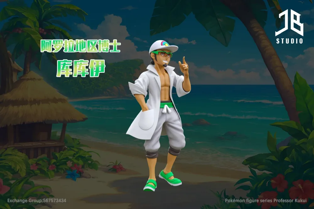 [PREORDER] 1/20 Scale World Figure [JB] – Professor Kukui