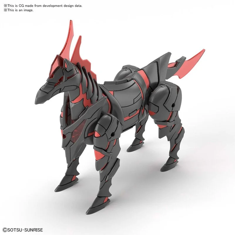 Gunpla Sdw Heroes: Kit de modèle de cheval de guerre