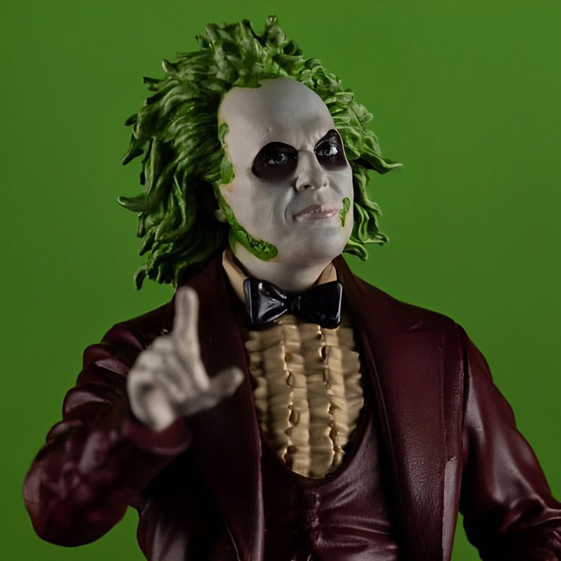 BEETLEJUICE BEETLEJUICE Beetlejuice Movie Maniacs McFarlane Toys – Figurine