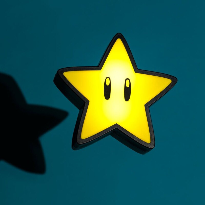 Super Mario veilleuse sonore Super Star