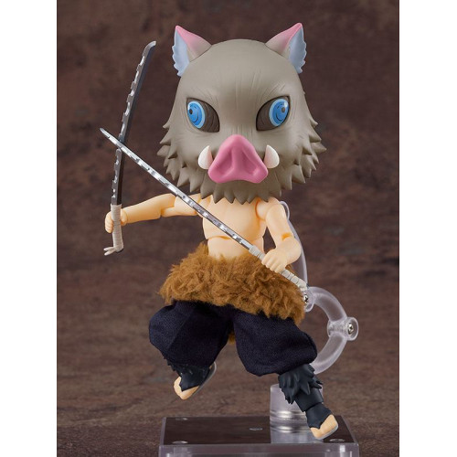 Demon Slayer Kimetsu no Yaiba figurine Nendoroid Doll Inosuke Hashibira 14 cm - GOOD SMILE