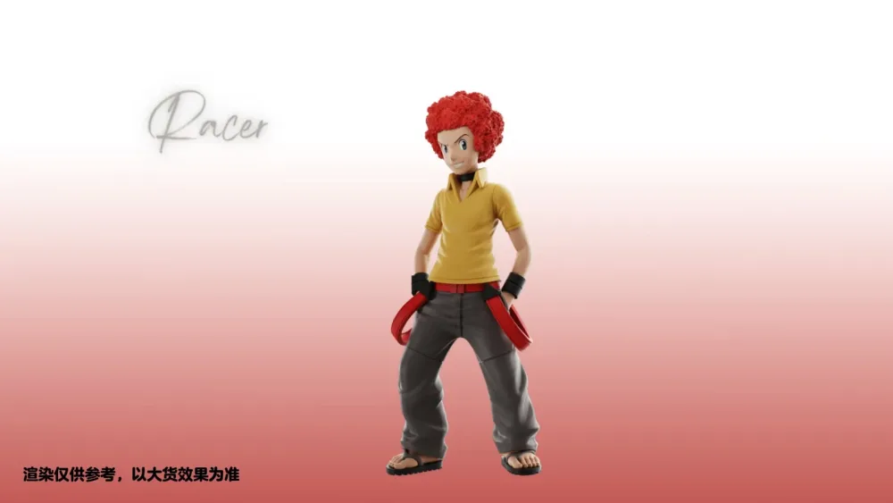 [PREORDER] 1/20 Scale World Figure [RACER] – Flint