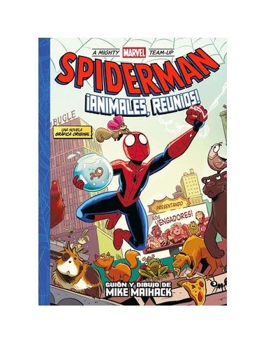 A Mighty MARVEL Team-up. Spiderman: Animales Reunios – Comic