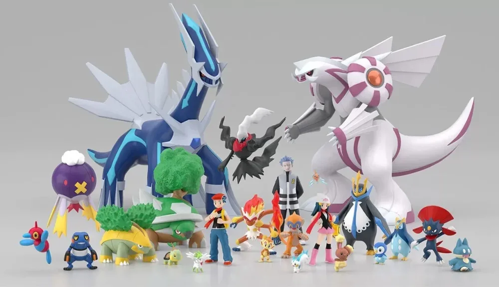 [PREORDER] 1/20 Scale World Figure [BANDAÏ] – Dialga / Palkia