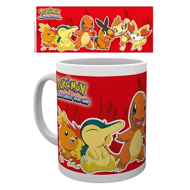 Pokémon - Mug - Starters Feu