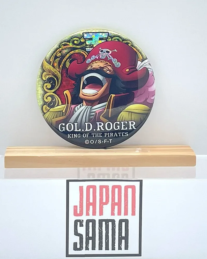 Badge – One Piece – – Gol. D. Roger Foil Brilliant