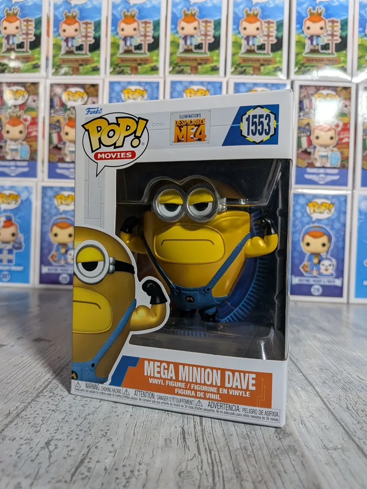 Despicable Me 4 #1553 – Mega Minion Dave – Funko Pop!