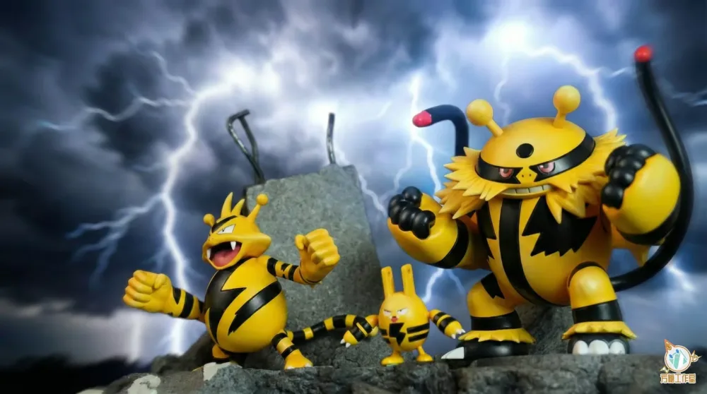 [PREORDER] 1/20 Scale World Figure [FT] – Electabuzz & Elekid & Electivire