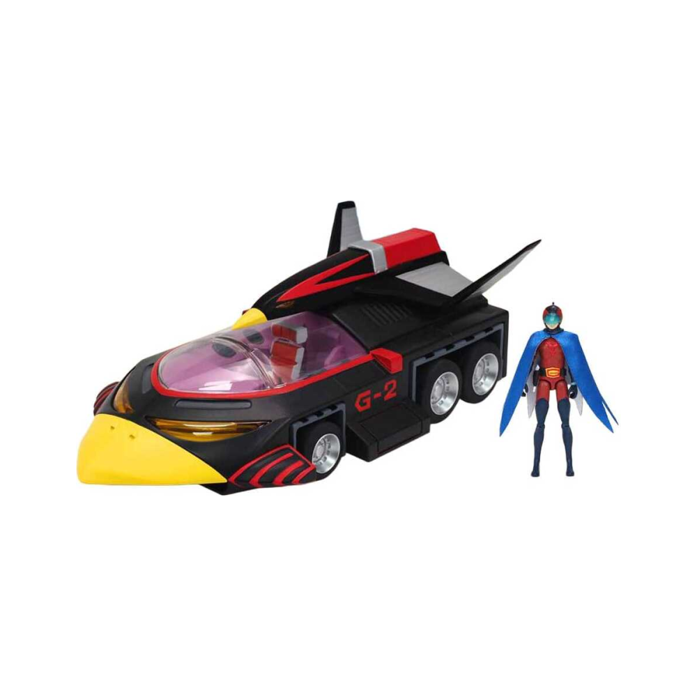 Gatchaman II Figurine Échelle 1:24 G-2 Condor Attacker avec Joe le Condor