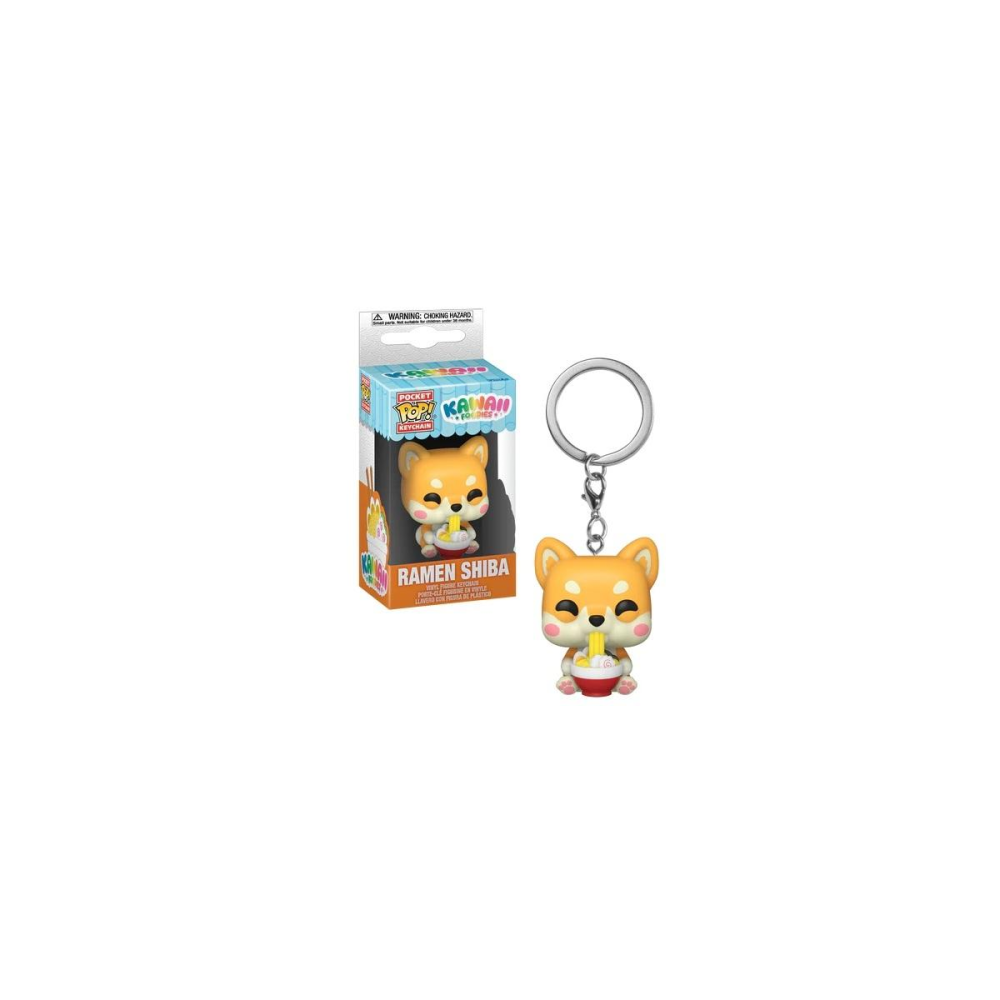 KAWAII FOODIES - Pocket Pop Keychains - Ramen Shiba