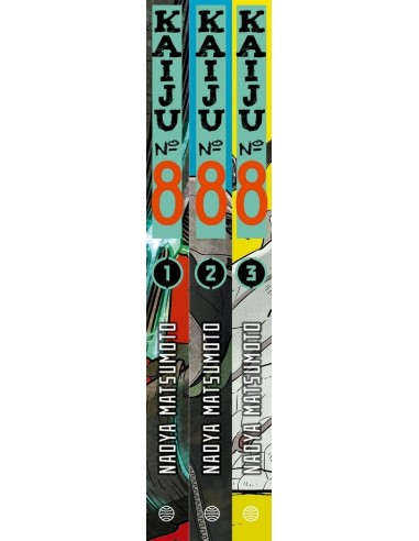 Shonen Starter Set Kaiju 8 1 2 3 – Manga