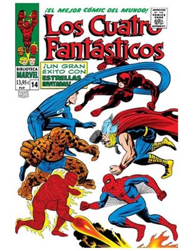 Biblioteca MARVEL 83 los 4 Fantasticos – Volume 14