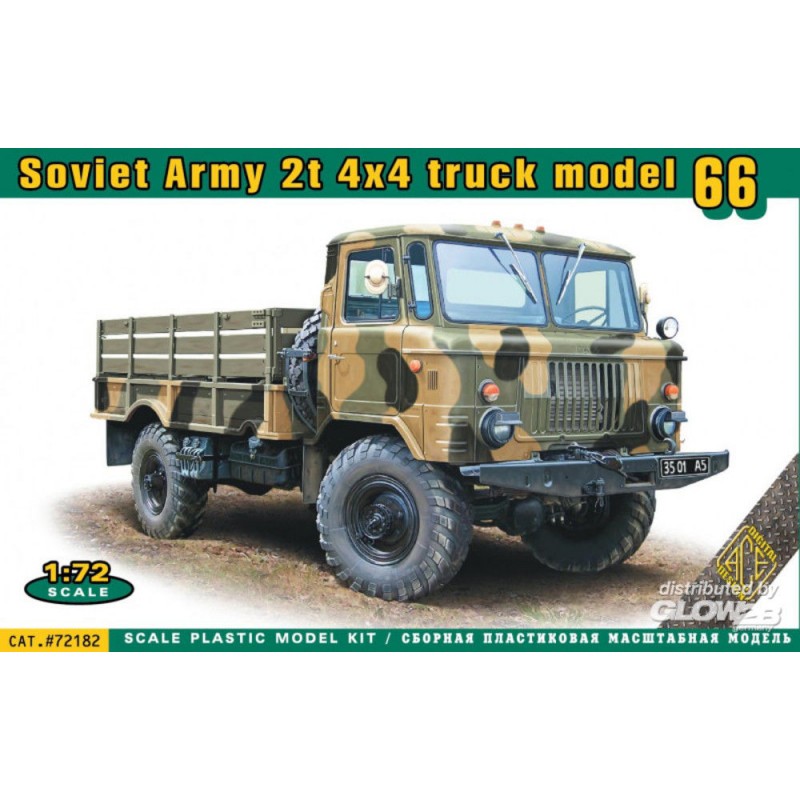 Maquette Camion 2t 4x4 de l'armée soviétique modèle 66