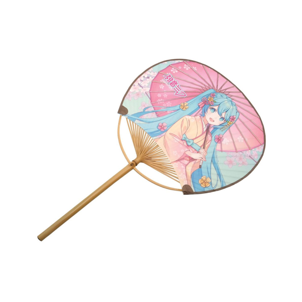 Hatsune Miku éventail Uchiwa Miku Kimono