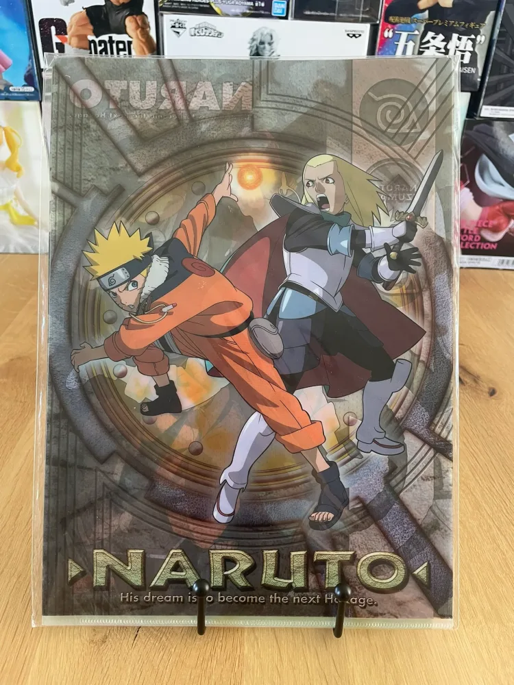 Lot de 2 Clear File A4 – Naruto Le Film