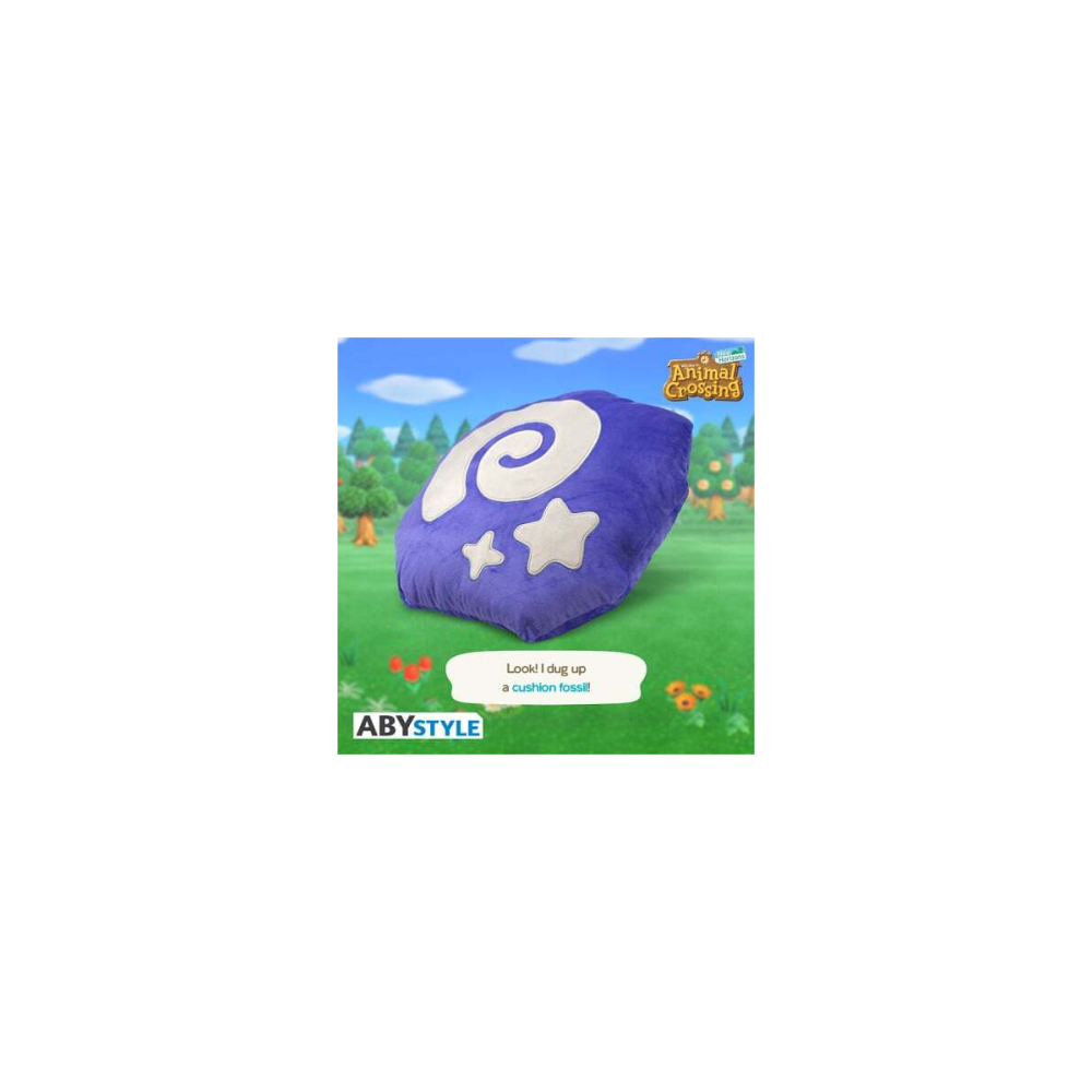 ANIMAL CROSSING - Fosile - Coussin 35x33x8cm