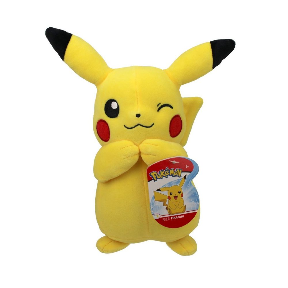 Peluche Pokemon Pikachu Clin D'oeil 20 cm