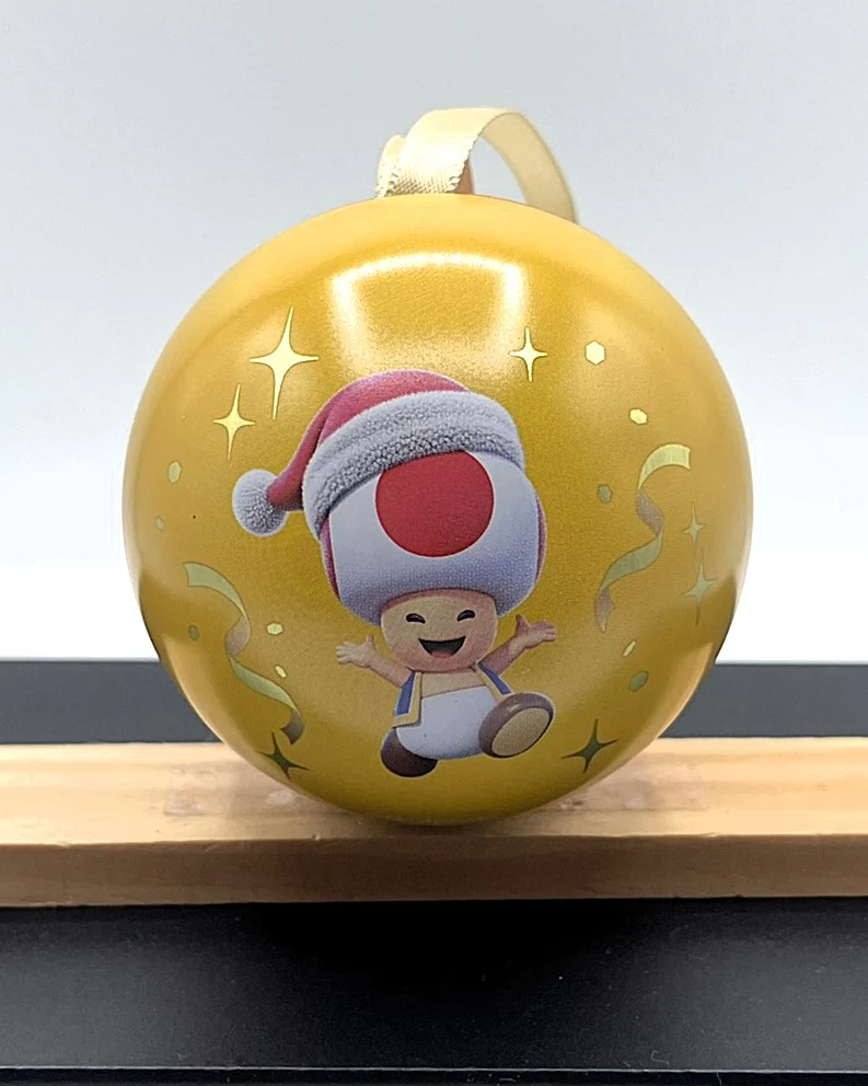 Tokyo Toad Metal Christmas Ball – Super Mario