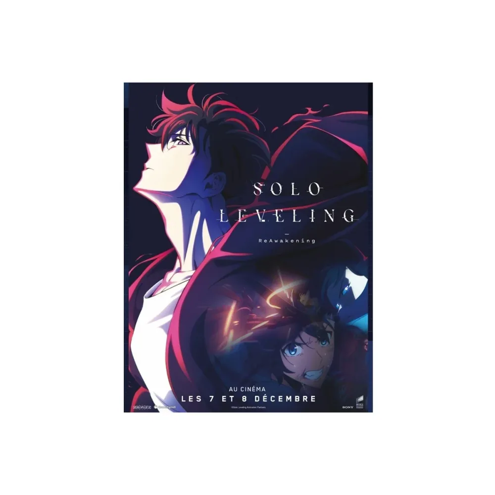 Affiche de cinéma - Solo leveling - reawakening