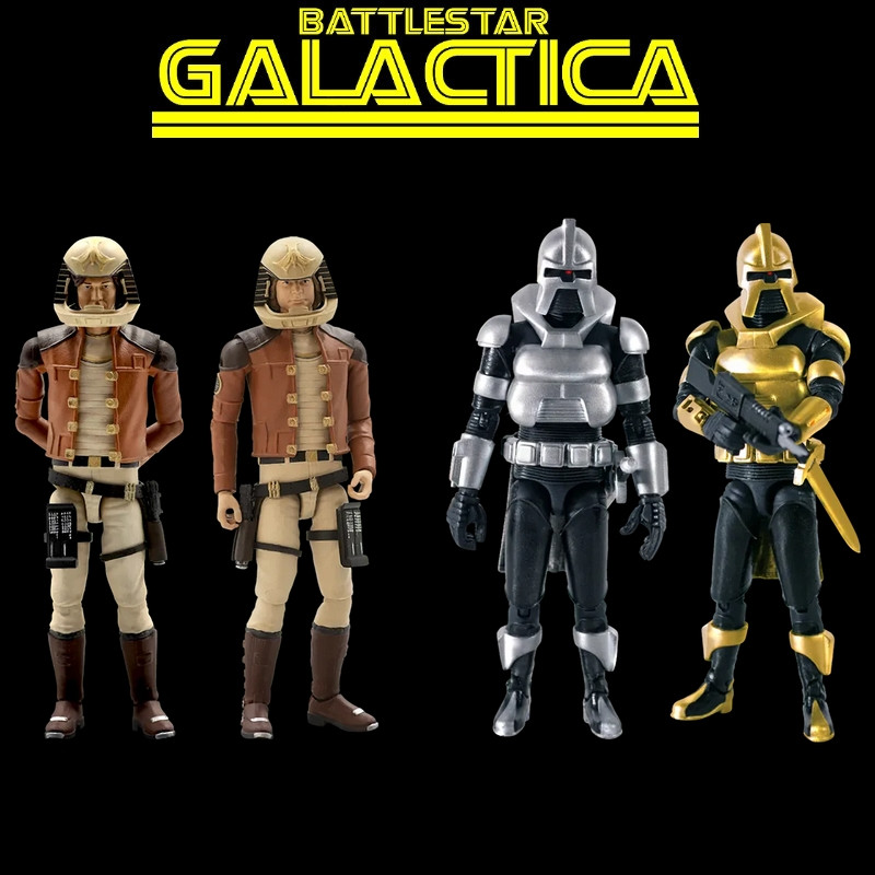 BATTLESTAR GALACTICA Pack 5 Wave 1 Factory Entertainment – Figurine